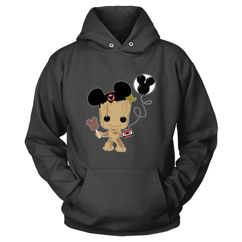 Baby Groot Disney Mickey Ears Hoodie