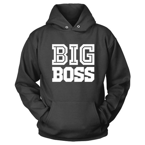 Big Boss Slogan Hoodie