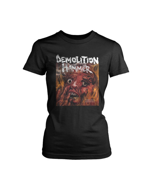 Demolition Hammer Tortured Existence Cover Women's T-Shirt Tee
