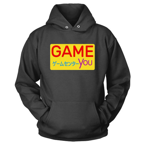 Game You Arcade Sign Hoodie