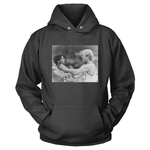 Larry Bird Choking Dr J Julius Erving Hoodie