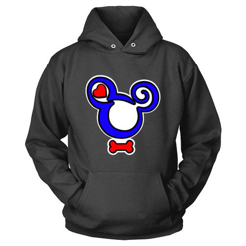 Leather Pride Abstract Mickey Hoodie