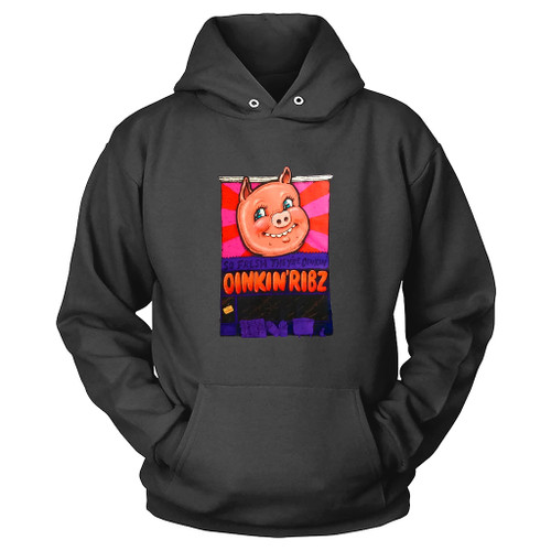 Pig Oinkin Ribz Hoodie