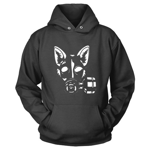 Puppy Gas Mask Hoodie