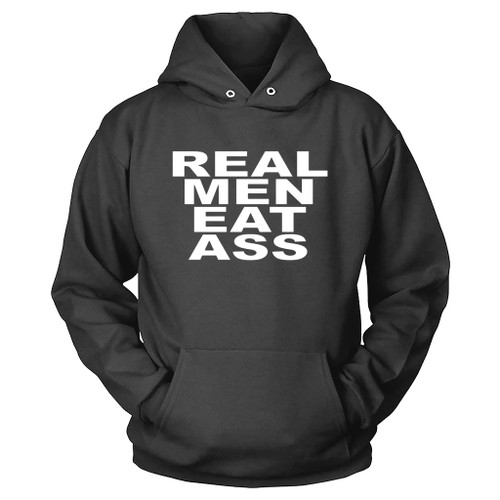 Real Men Eat Ass Art Love Logo Hoodie