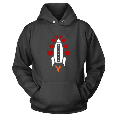 Snooker Ronnie Rocket Hearts Tribute Hoodie