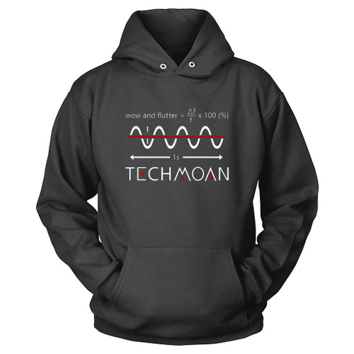 Techmoan Wow And Flutter Logo Hoodie