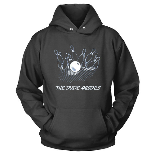 The Dude Abides Art Love Logo Hoodie