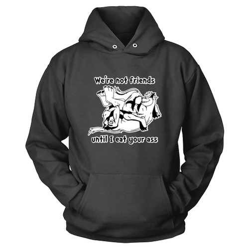 We Are Not Friends Until Funny Hoodie