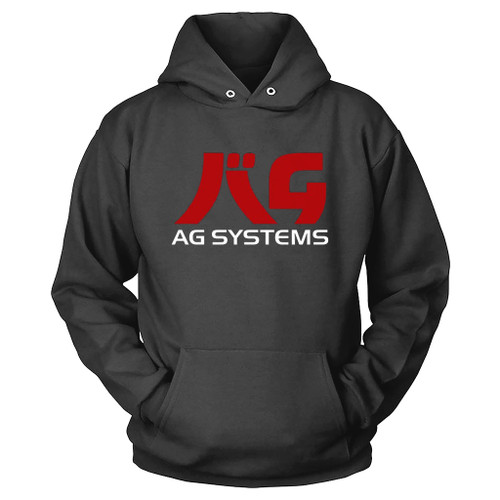 Wipeout Racing League Inspired Ag Systems Logo Hoodie