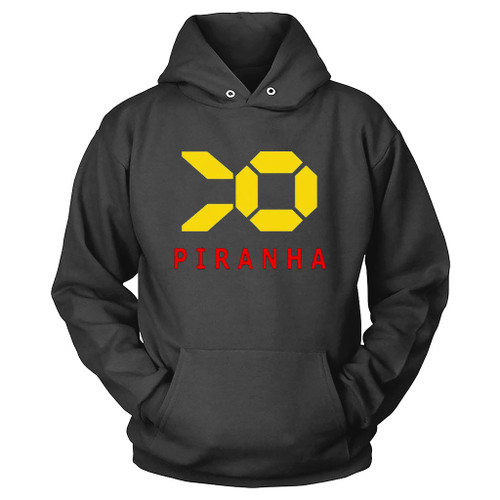 Wipeout Racing League Inspired Piranha Lcd Fish Hoodie