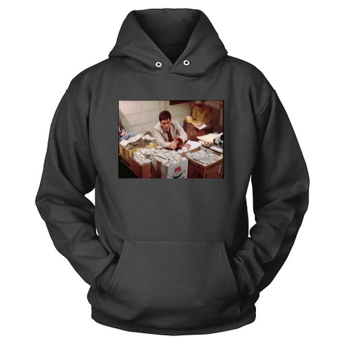 Al Pacino Scarface Boxes Of Money Hoodie