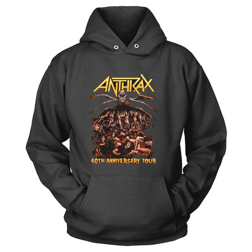 Anthrax The Belly Of The Beast Anthrax 40Th Anniversary Tour 2023 Hoodie