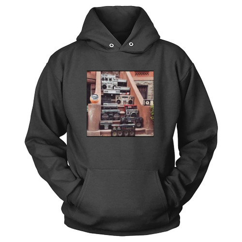 Boomboxes Old School Music Hoodie