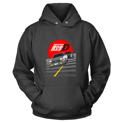 Racing Ae86 Vs Lancer Intial D Anime Hoodie Racing Ae86 Vs Lancer Intial D Anime Hoodie
