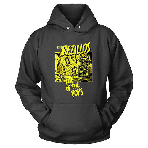 Rezillos Top Of The Pops Art Love Logo Hoodie