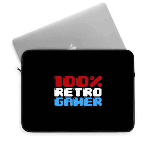 100 Retro Gamer Laptop Sleeve