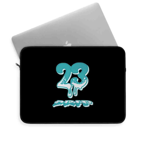 23 Dripping Logo Art Laptop Sleeve