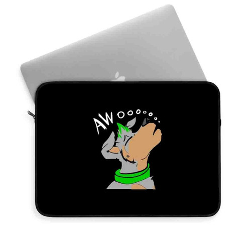 Awooo Dogy Dog Laptop Sleeve