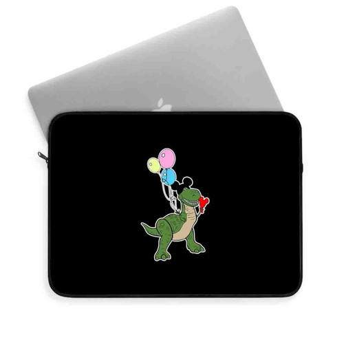 Dinosaur Funny Balloon Laptop Sleeve