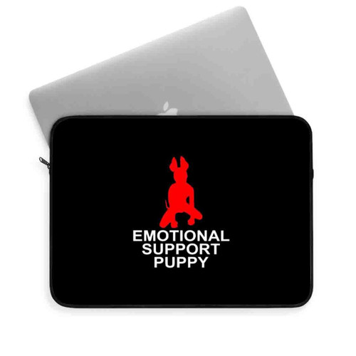 Emotional Support Puppy Laptop Sleeve