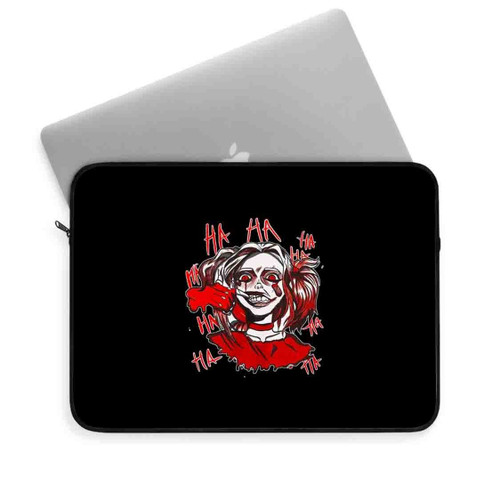 Harley Quinn Ha Ha Ha Laptop Sleeve