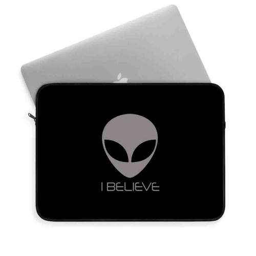 I Believe Ufo Science Fiction Laptop Sleeve