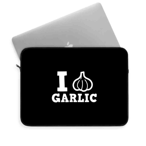I Love Garlic Laptop Sleeve