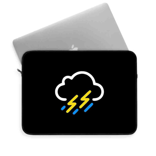 Lightning Weather Laptop Sleeve