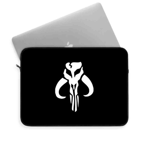 Mandalorian Mythosaur Art Love Logo Laptop Sleeve