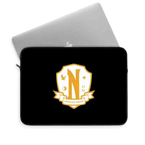 Nevermore Academy Unitas Est Invicta Laptop Sleeve