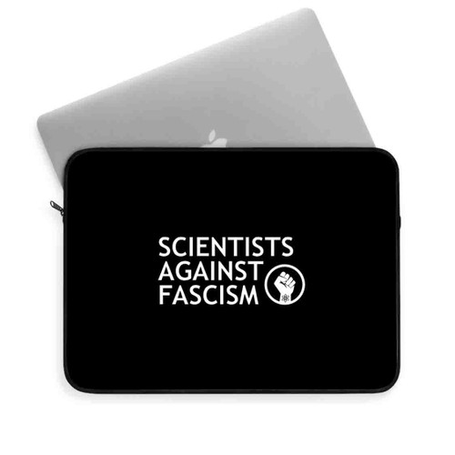 Science Anti Facist Laptop Sleeve