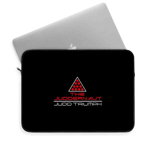 Snooker Juddernaut Judd Tribute Laptop Sleeve