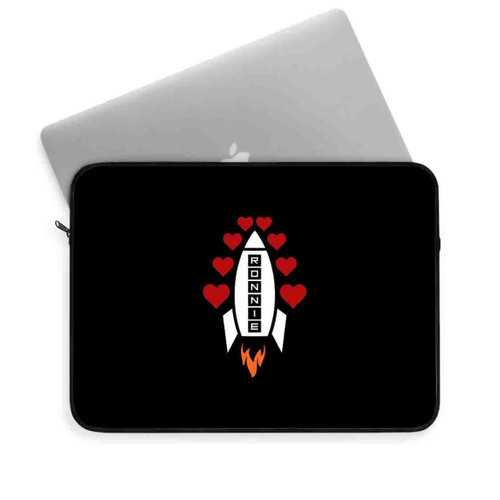 Snooker Ronnie Rocket Hearts Tribute Laptop Sleeve