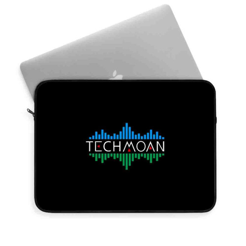 Techmoan Audio Graphic Bars Logo Laptop Sleeve