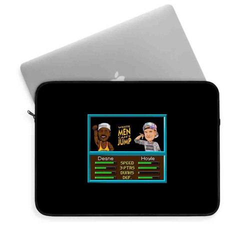 White Men Can Not Jump Nba Jam Style Laptop Sleeve