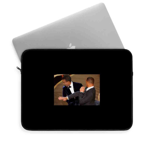 Will Smith Slapping Chris Rock Laptop Sleeve