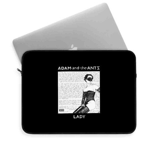 Adam And The Ants Lady Logo Laptop Sleeve