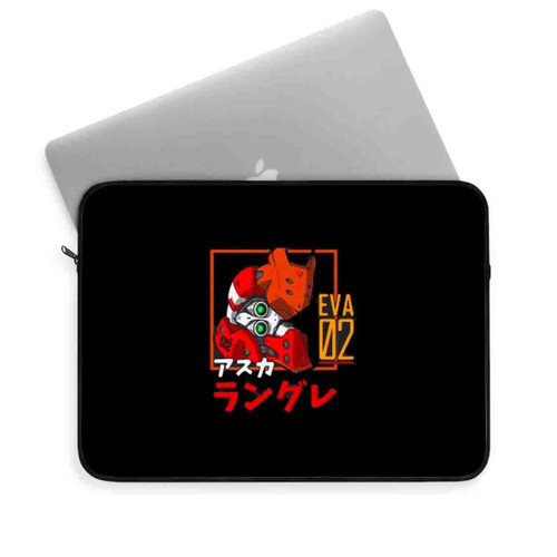 Eva 02 Chibi Evangelion Anime Laptop Sleeve