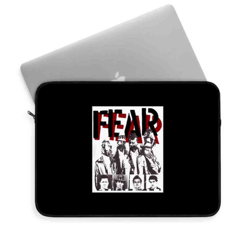 Fear Mask Music Rock Punk Band Laptop Sleeve