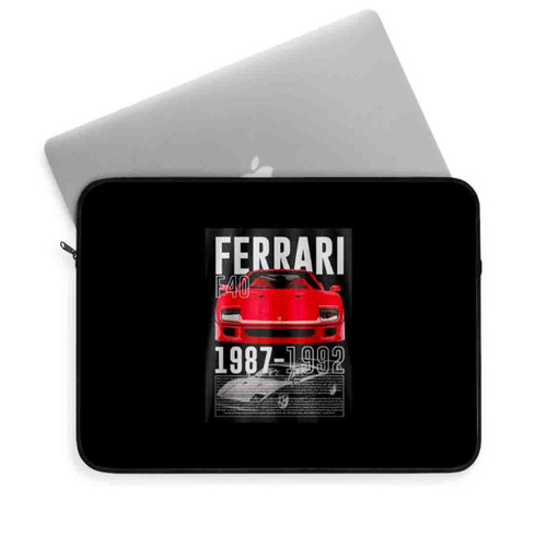 Ferrari F40 Aesthetic Laptop Sleeve