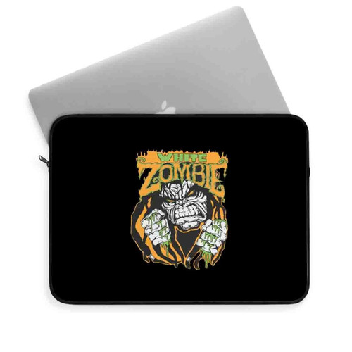 White Zombie Monster Lugosi Laptop Sleeve