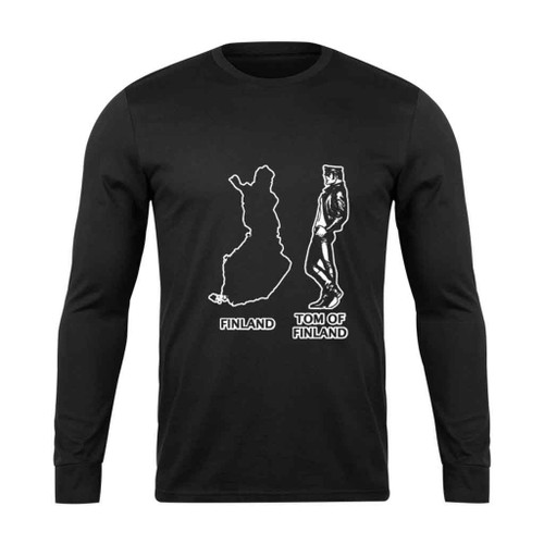 Finland Tom Of Finland Long Sleeve T-Shirt Tee