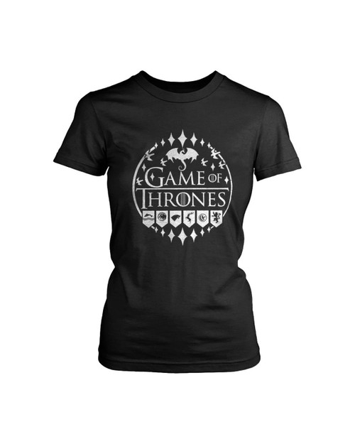 Game Of Thrones Houses Circle Women's T-Shirt Tee