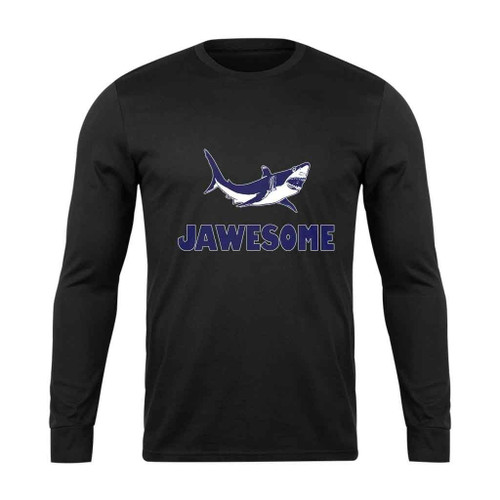 Jawsome Great White Shark Long Sleeve T-Shirt Tee