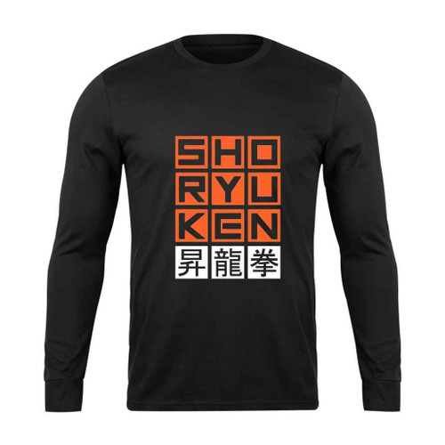 Shoryuken Fireball Long Sleeve T-Shirt Tee