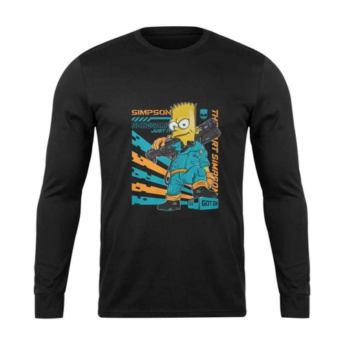 Simpson Game Sneaker Long Sleeve T-Shirt Tee