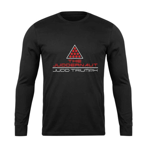 Snooker Juddernaut Judd Tribute Long Sleeve T-Shirt Tee