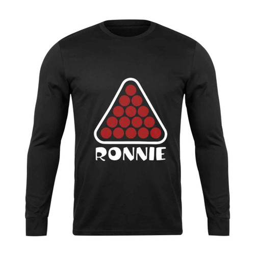 Snooker Ronnie Tribute Long Sleeve T-Shirt Tee