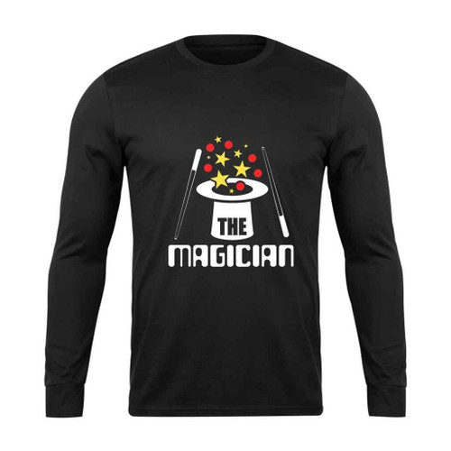 Snooker Shaun The Magician Murphy Long Sleeve T-Shirt Tee